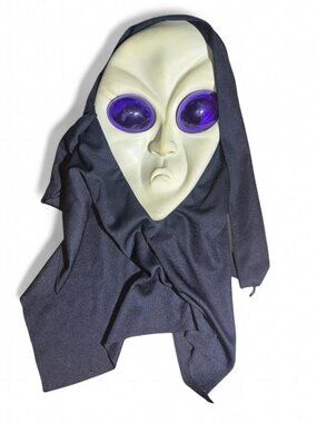 Vtg Easter Unlimited Mask Fun World Alien Ghostface Glow in the Dark Halloween